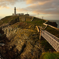 Buy canvas prints of South Stack lighthouse by JC studios LRPS ARPS