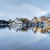 Buy canvas prints of Glen Affric calm winters day by JC studios LRPS ARPS