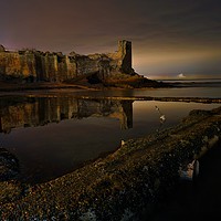 Buy canvas prints of St Andrews castle at midnight by JC studios LRPS ARPS