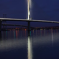 Buy canvas prints of Portrait of Queensferry crossing by JC studios LRPS ARPS