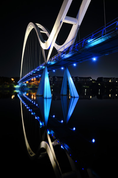 Infinity bridge in early hours Picture Board by JC studios LRPS ARPS