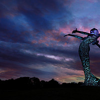 Buy canvas prints of Aria. Angel of the North by JC studios LRPS ARPS