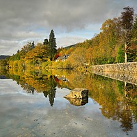 Buy canvas prints of Loch Ard in Autumn by JC studios LRPS ARPS