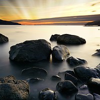 Buy canvas prints of Lochbuie at sunset by JC studios LRPS ARPS