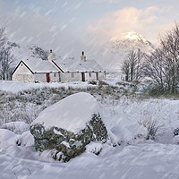 Buy canvas prints of Snowy Glencoe by JC studios LRPS ARPS