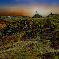 Buy canvas prints of Old lighthouse at Llanddwyn Island, Anglesey by JC studios LRPS ARPS