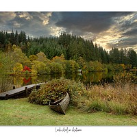 Buy canvas prints of Loch Ard ( a real life painting ) by JC studios LRPS ARPS