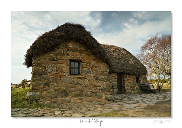 Culloden Battlefield lies Leanach cottage Picture Board by JC studios LRPS ARPS