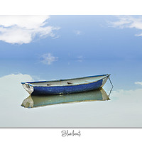 Buy canvas prints of Blue boat by JC studios LRPS ARPS
