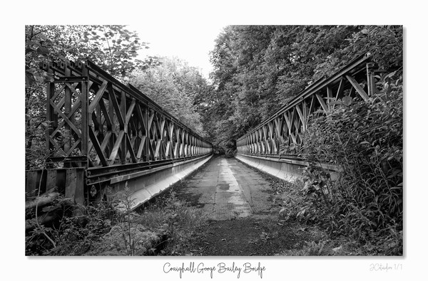 Graighall Bailey bridge Picture Board by JC studios LRPS ARPS
