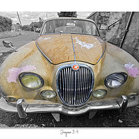 Buy canvas prints of Jaguar 3.4 by JC studios LRPS ARPS
