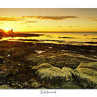Buy canvas prints of St Andrews sunset by JC studios LRPS ARPS