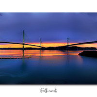 Buy canvas prints of Forth sunset pano by JC studios LRPS ARPS