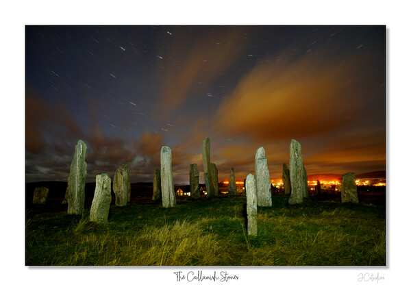  The Callanish Stones (seven minute exposure) Picture Board by JC studios LRPS ARPS