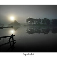 Buy canvas prints of Knapps loch at dawn by JC studios LRPS ARPS