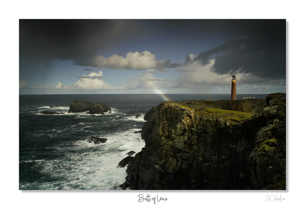 Butt of Lewis lighthouse Picture Board by JC studios LRPS ARPS