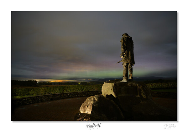 David Stirling memorial  aurora Picture Board by JC studios LRPS ARPS