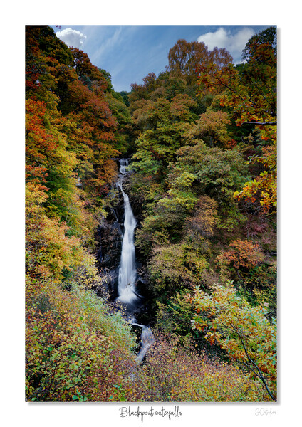 Blackspout waterfalls  Picture Board by JC studios LRPS ARPS