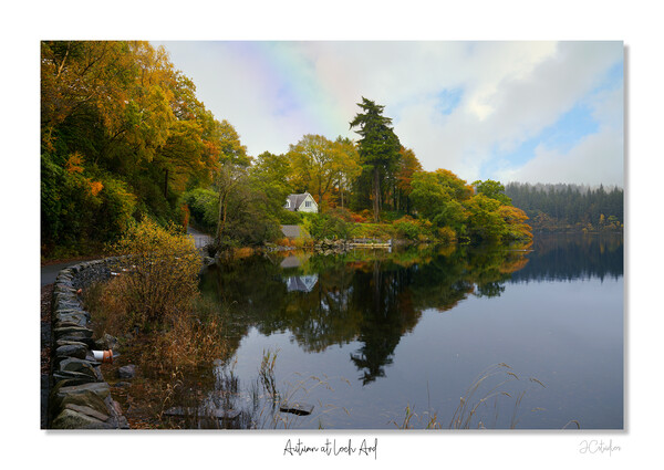 Autumn at Loch Ard Picture Board by JC studios LRPS ARPS