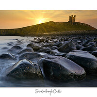Buy canvas prints of Dunstanburgh Castle no 2 of 4 by JC studios LRPS ARPS