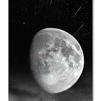Buy canvas prints of Moon and Venus by JC studios LRPS ARPS