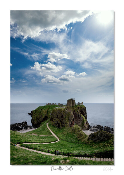 Dunnottar Castle, Highlands, Scotland, Scottish  Picture Board by JC studios LRPS ARPS