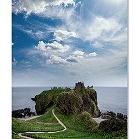Buy canvas prints of Dunnottar Castle, Highlands, Scotland, Scottish  by JC studios LRPS ARPS
