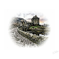 Buy canvas prints of Castle and poem Scotland, Scottish by JC studios LRPS ARPS