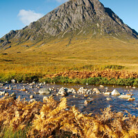 Buy canvas prints of The Buachaille Etive Mòr  in Autumn. by Lady Debra Bowers L.R.P.S