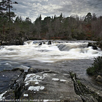 Buy canvas prints of River Affric by Lady Debra Bowers L.R.P.S