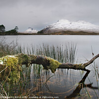 Buy canvas prints of Loch Cul Dromannan by Lady Debra Bowers L.R.P.S