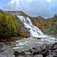 Buy canvas prints of Glencoe Waters Edge by Lady Debra Bowers L.R.P.S