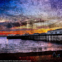 Buy canvas prints of Brighton Pier by Lady Debra Bowers L.R.P.S