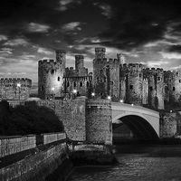 Buy canvas prints of Conwy Castle by Lady Debra Bowers L.R.P.S