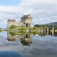 Buy canvas prints of Eilean Donan Castle  by Lady Debra Bowers L.R.P.S