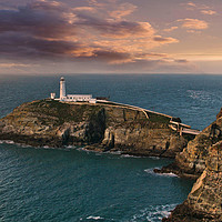 Buy canvas prints of South Stack by Lady Debra Bowers L.R.P.S