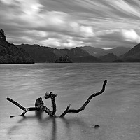 Buy canvas prints of Derwent Water Remnants  by Lady Debra Bowers L.R.P.S