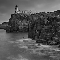 Buy canvas prints of Neist Point Lighthouse by Lady Debra Bowers L.R.P.S