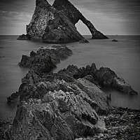 Buy canvas prints of Bow Fiddle Rock by Lady Debra Bowers L.R.P.S