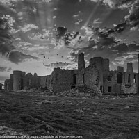 Buy canvas prints of Slains Castle Peterhead Scotland   by Lady Debra Bowers L.R.P.S