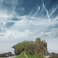 Buy canvas prints of Dunnottar Castle Scotland  by Lady Debra Bowers L.R.P.S