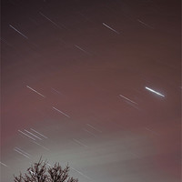 Buy canvas prints of Star trails by 