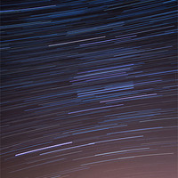 Buy canvas prints of Star trails; as we orbit the vast Solar system by 