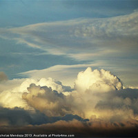 Buy canvas prints of The clouds have depth by Nicholas Mendoza