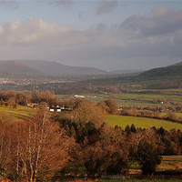 Buy canvas prints of The Black Mountains Aberagevnny by simon powell