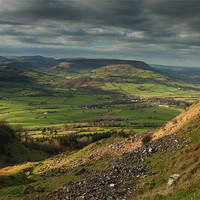 Buy canvas prints of hatteral hill the black mountains brecon beacon wa by simon powell