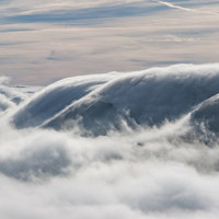Buy canvas prints of Dragons breath cloud inversion 8129 by simon powell