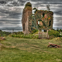 Buy canvas prints of Tarbet Castle by Tommy Reilly