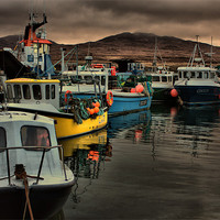 Buy canvas prints of Fishing Fleet by Tommy Reilly