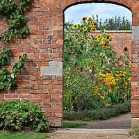 Buy canvas prints of Entrance to the walled garden by Jeff Hardwick